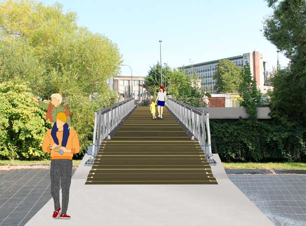 Artist Impression of proposed bridge.