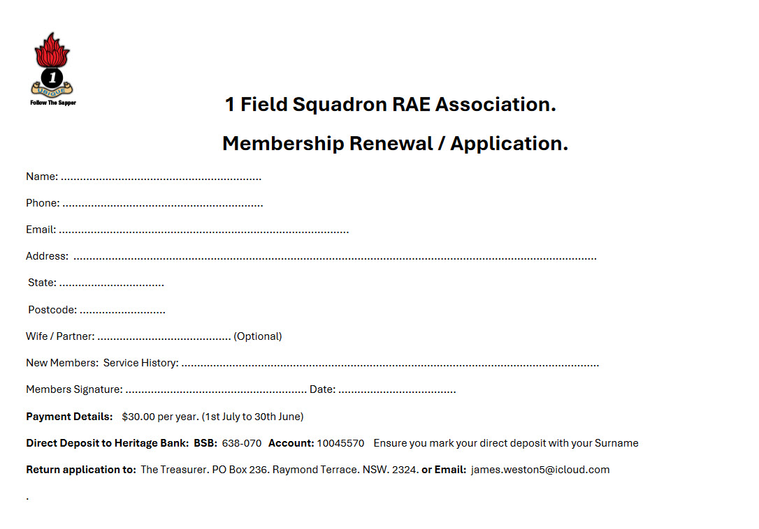 Membership Application Form